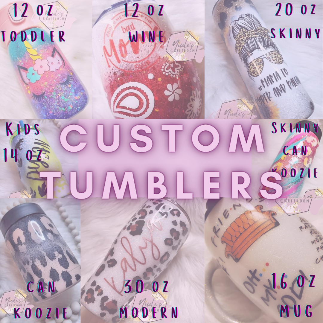 Custom Tumbler and Koozie Bundle – Miller Made Studios